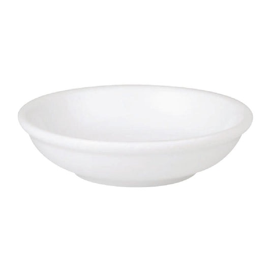 Royal Porcelain Chelsea Sauce Dishes 68mm (12 Pack) • PAS-FL333