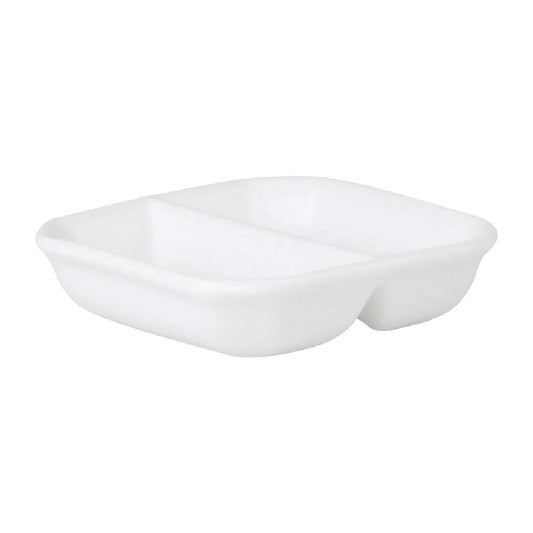 Royal Porcelain Chelsea Sauce / Spice Dishes 90mm (24 Pack) • PAS-FL334