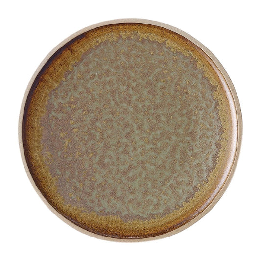 Tablekraft Soho Round Plates Burnt Sienna 255mm (4 Pack) • PAS-FL357