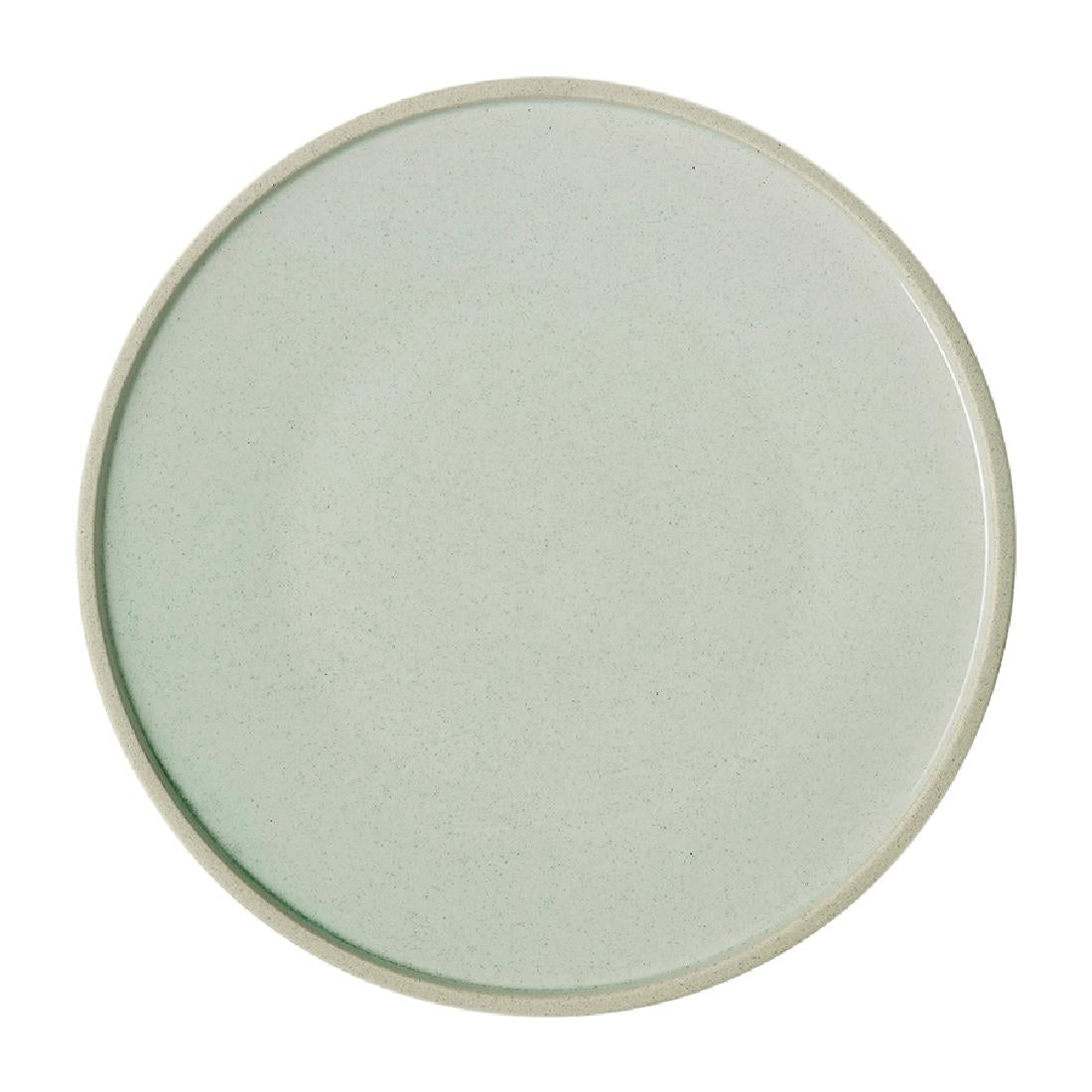 Tablekraft Soho Round Plates Reactive Limestone 200mm (6 Pack) • PAS-FL369