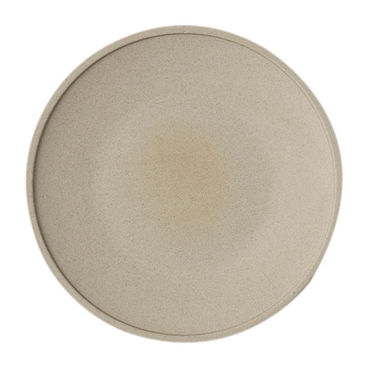 Tablekraft Soho Round Plates Stone 255mm (4 Pack) • PAS-FL376