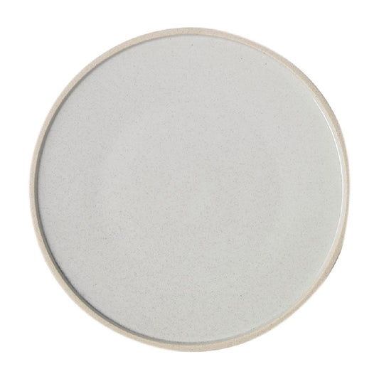 Tablekraft Soho Round Plates White Pebble 200mm (6 Pack) • PAS-FL378