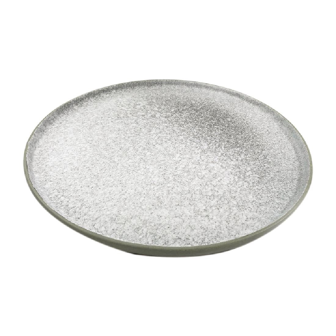 Tablekraft Soho Round Platters Pure 330mm (2 Pack) • PAS-FL383