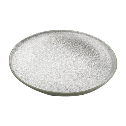Tablekraft Soho Round Platters Pure 330mm (2 Pack) • PAS-FL383