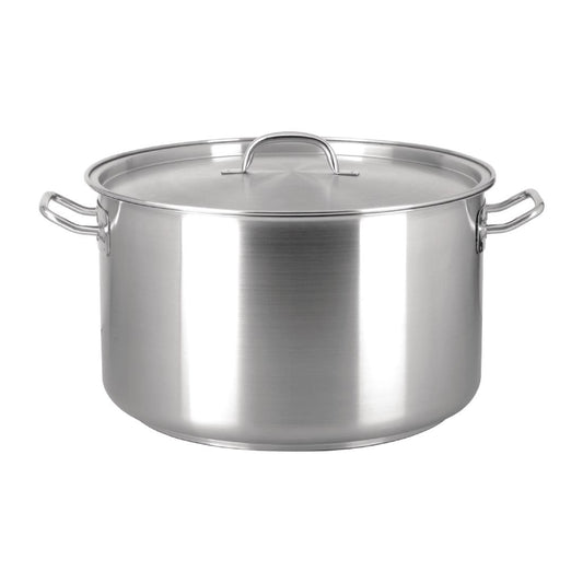 Chef Inox Elite Sauce Pot with Lid 22Ltr • PAS-FL495