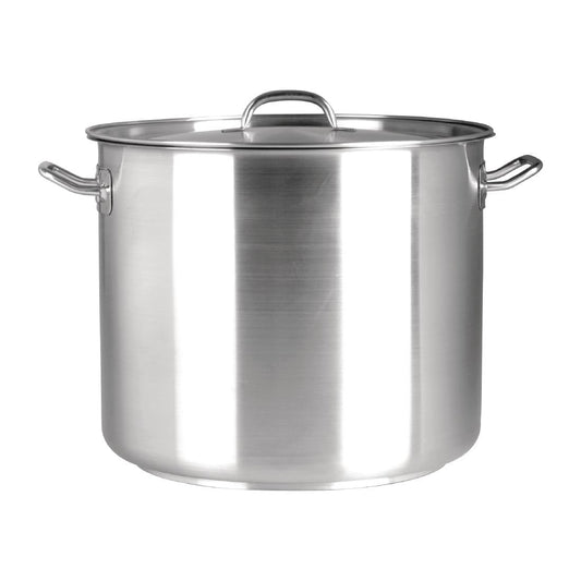 Chef Inox Elite Stock Pot with Lid 50Ltr • PAS-FL510