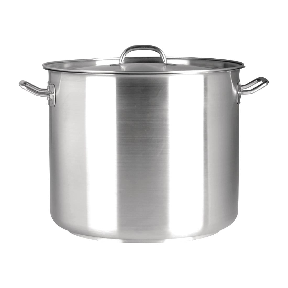 Chef Inox Elite Stock Pot with Lid 8.25Ltr • PAS-FL512