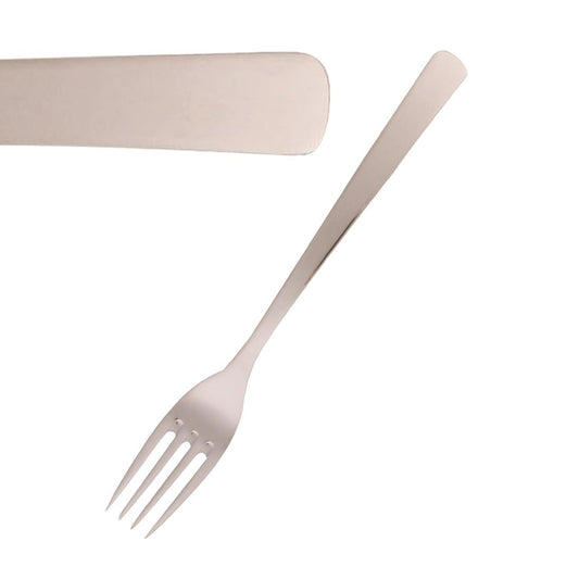 Tablekraft Amalfi Dessert Forks Stainless Steel 18/10 (12 Pack) • PAS-FL519