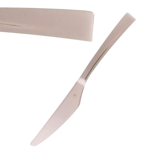 Tablekraft Amalfi Solid Dessert Knives Stainless Steel 18/10 (12 Pack) • PAS-FL520