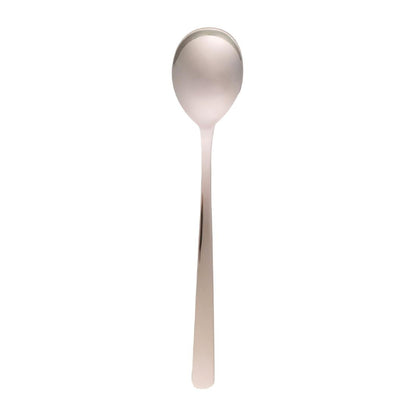 Tablekraft Amalfi Salad Spoons Stainless Steel 18/10 (12 Pack) • PAS-FL525