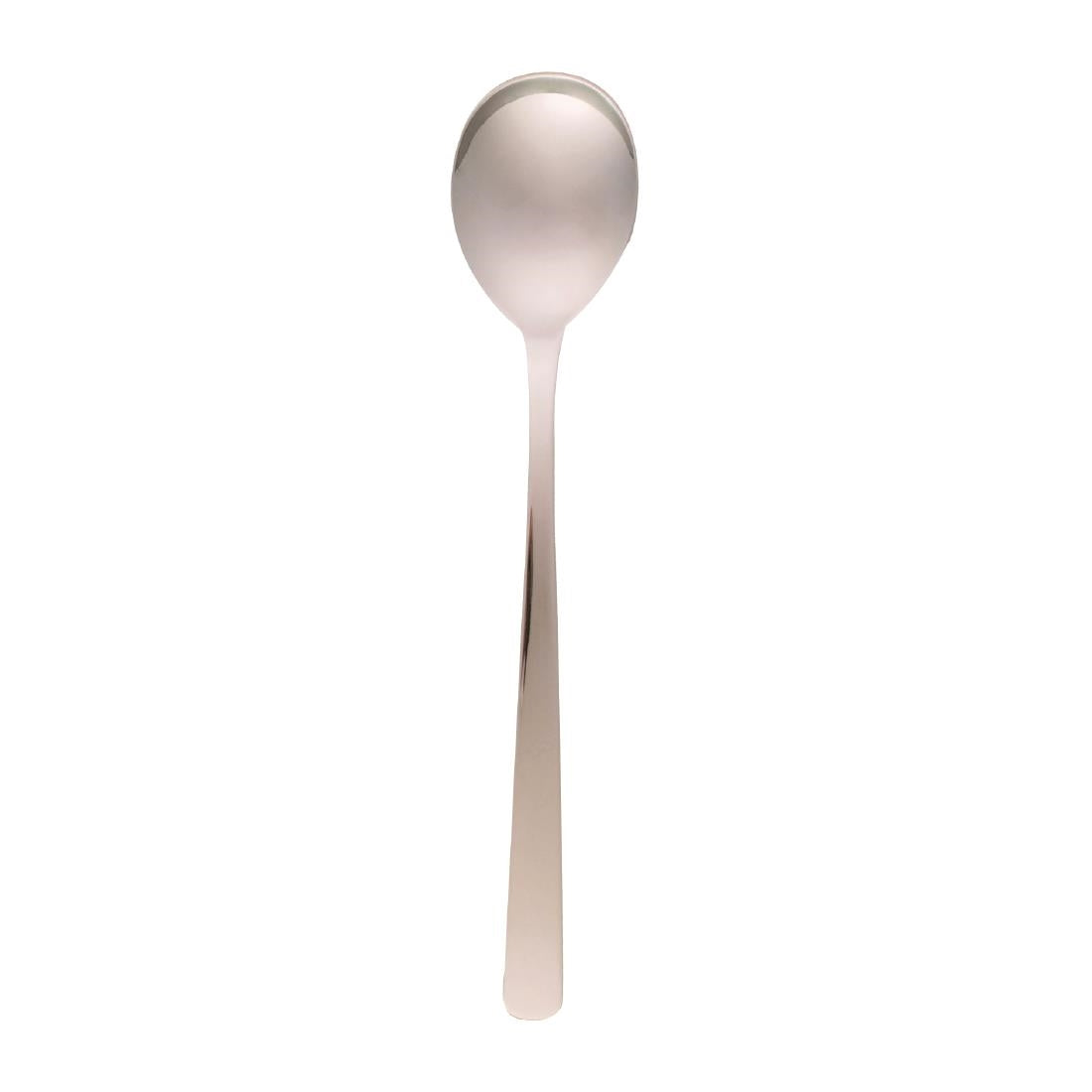 Tablekraft Amalfi Salad Spoons Stainless Steel 18/10 (12 Pack) (Pack of 12) • PAS-FL525