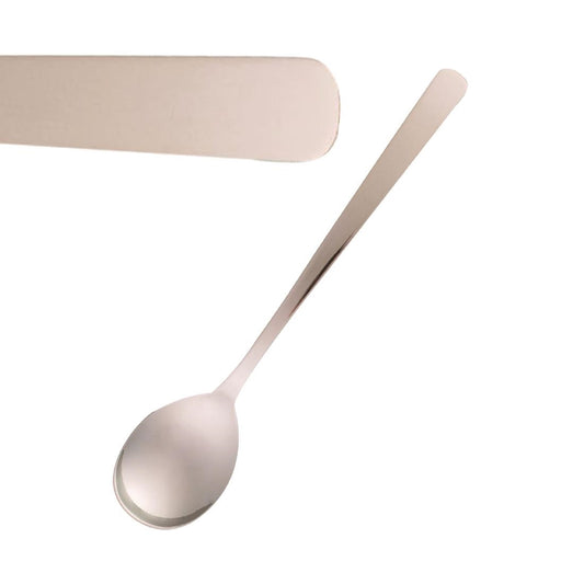 Tablekraft Amalfi Salad Spoons Stainless Steel 18/10 (12 Pack) • PAS-FL525