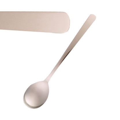 Tablekraft Amalfi Salad Spoons Stainless Steel 18/10 (12 Pack) • PAS-FL525