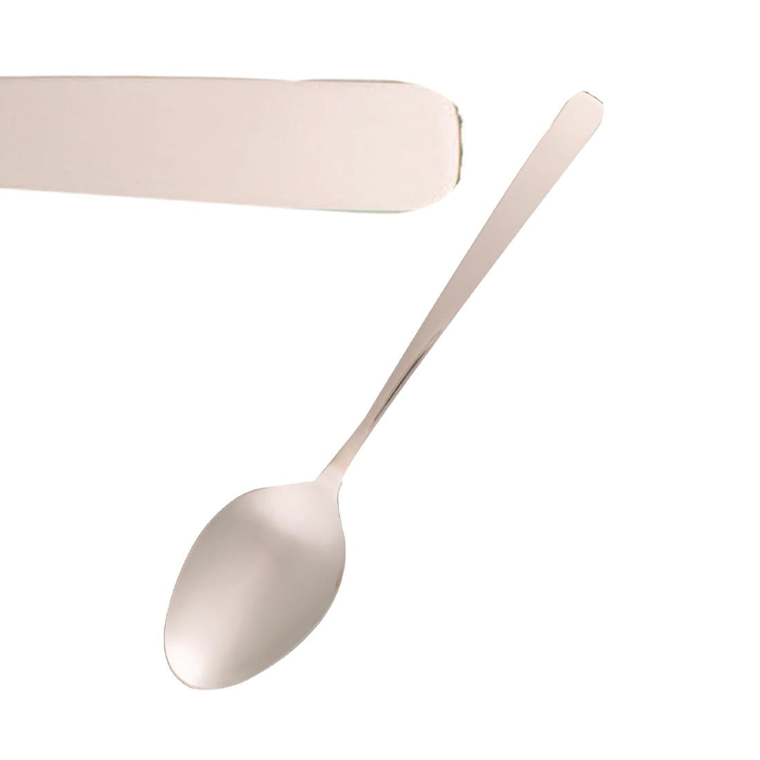 Tablekraft Amalfi Serving Spoons Stainless Steel 18/10 (12 Pack) • PAS-FL526