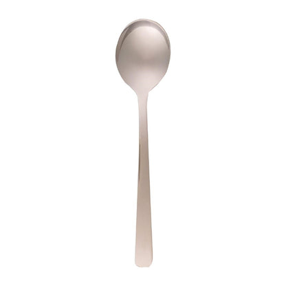 Tablekraft Amalfi Soup Spoons Stainless Steel 18/10 (12 Pack) • PAS-FL528