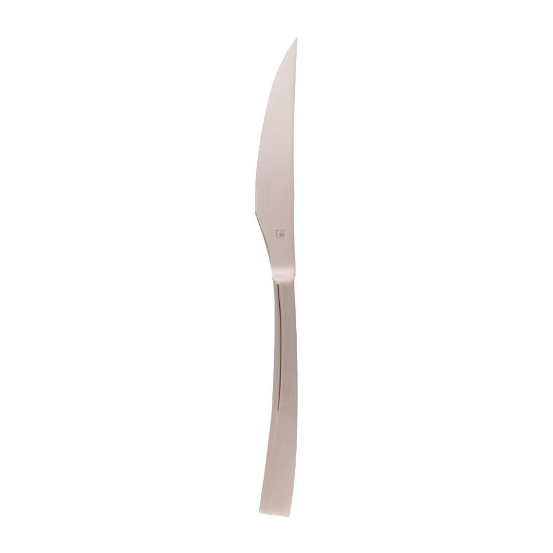 Tablekraft Amalfi Solid Steak Knives Stainless Steel 18/10 (12 Pack) • PAS-FL529