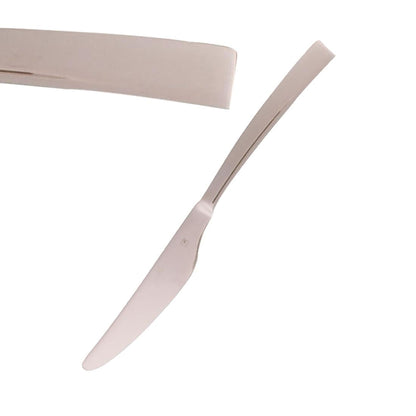 Tablekraft Amalfi Solid Table Knives Stainless Steel 18/10 (12 Pack) • PAS-FL531