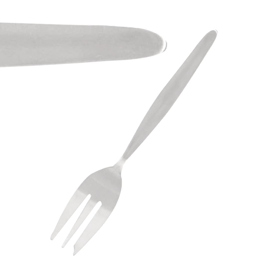 Tablekraft Austwind Cake Forks Stainless Steel 18/0 (12 Pack) • PAS-FL548