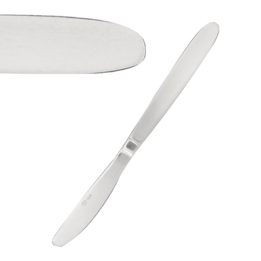 Tablekraft Austwind Dessert Knives Stainless Steel 18/0 (12 Pack) • PAS-FL551