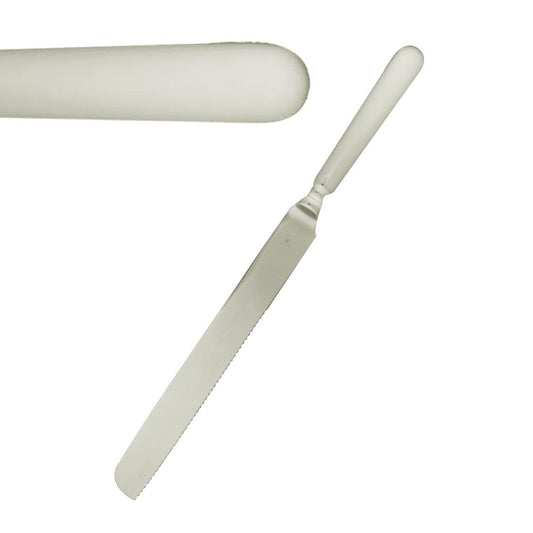 Tablekraft Bogart Hollow Cake Knife Stainless Steel 18/10 • PAS-FL562