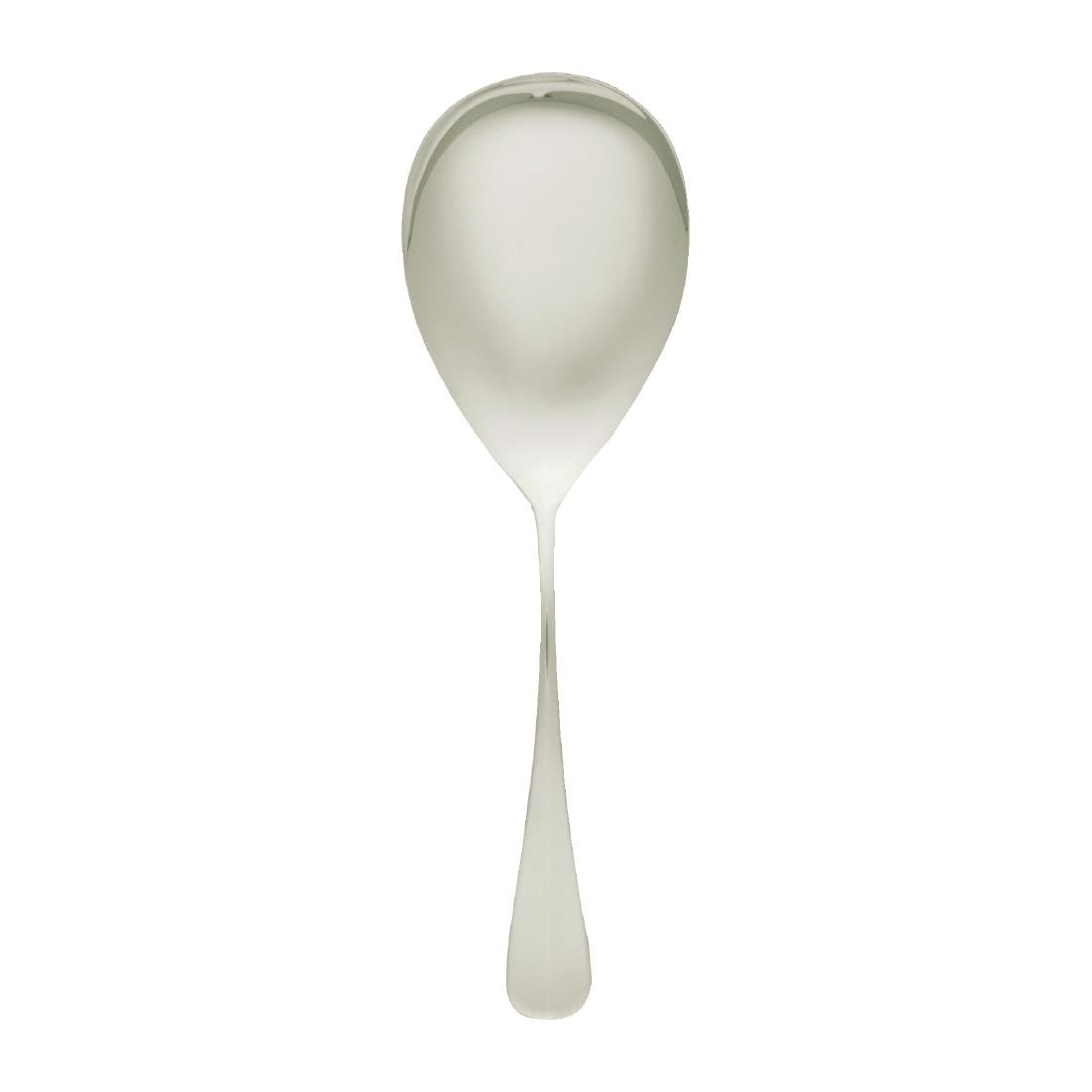 Tablekraft Bogart Rice Serving Spoon 18/10 Stainless Steel (12 Pack) • PAS-FL580