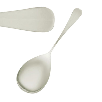 Tablekraft Bogart Rice Serving Spoon 18/10 Stainless Steel (12 Pack) • PAS-FL580