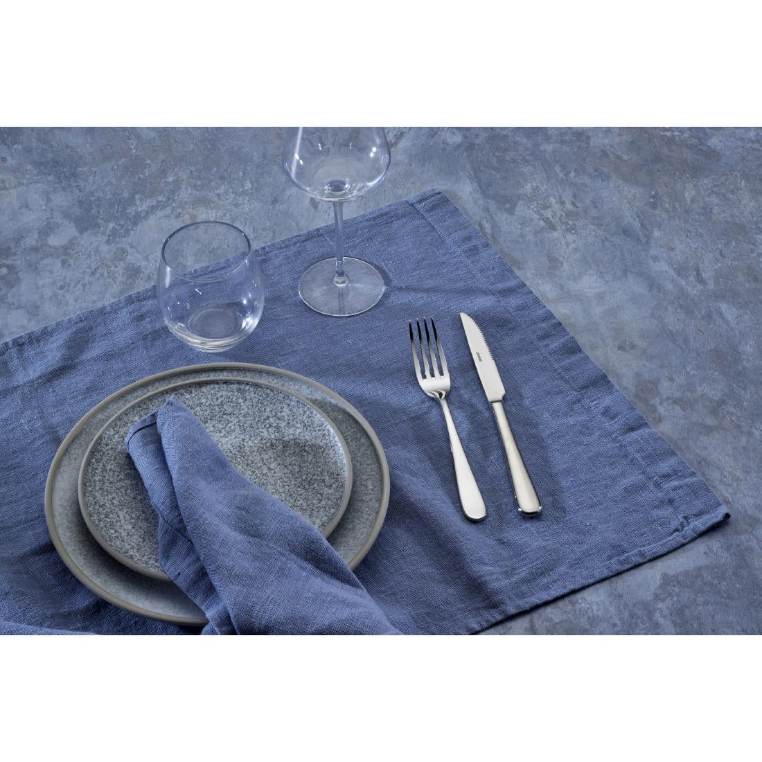 Tablekraft Florence Dessert Spoons Stainless Steel 18/10 (12 Pack) • PAS-FL608