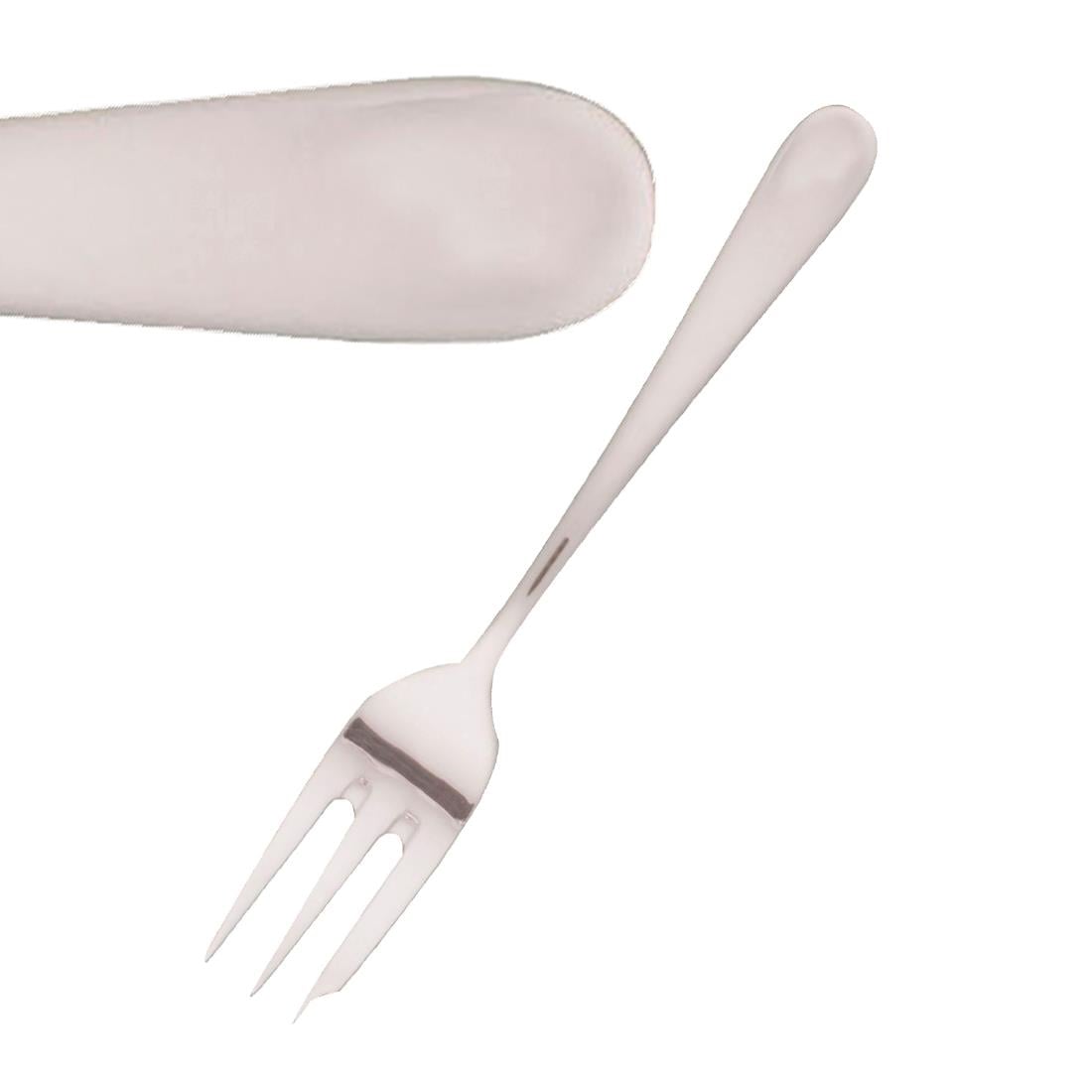 Tablekraft Florence Cake Forks Stainless Steel 18/10 (12 Pack) • PAS-FL599