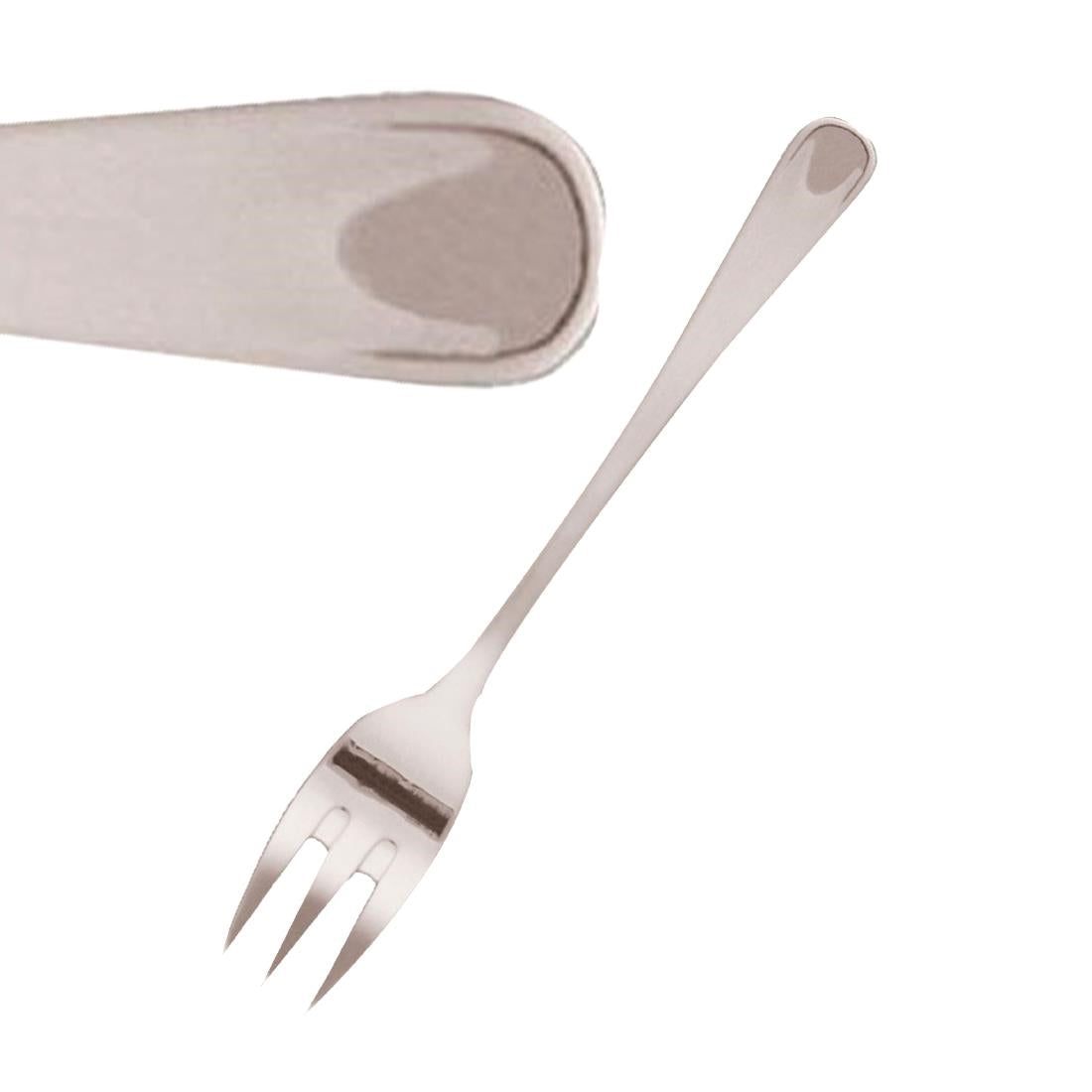 Tablekraft York Cake Forks (12 Pack) • PAS-FL600