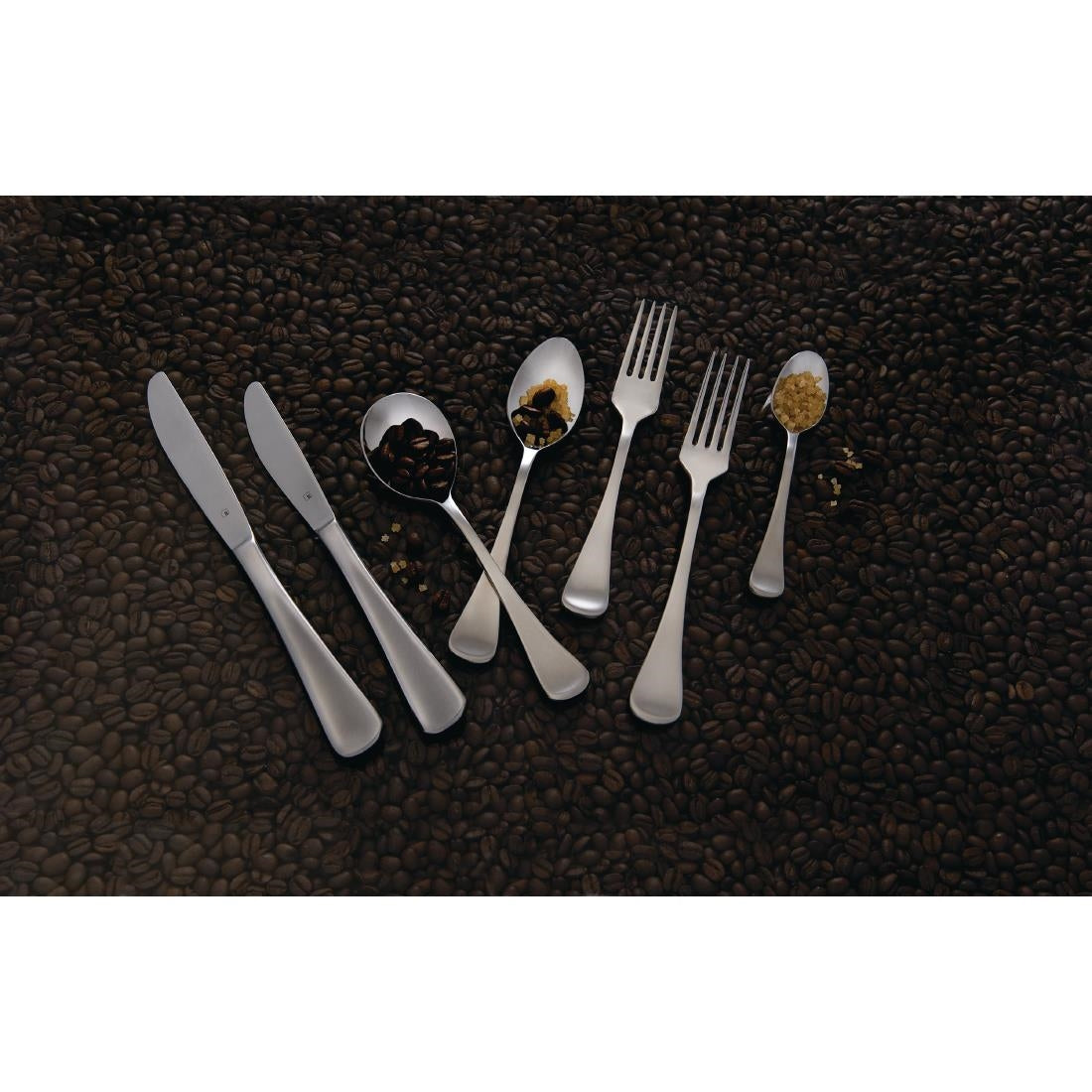 Tablekraft Elite Small Dessert Forks Stainless Steel 18/10 (12 Pack) • PAS-FL616