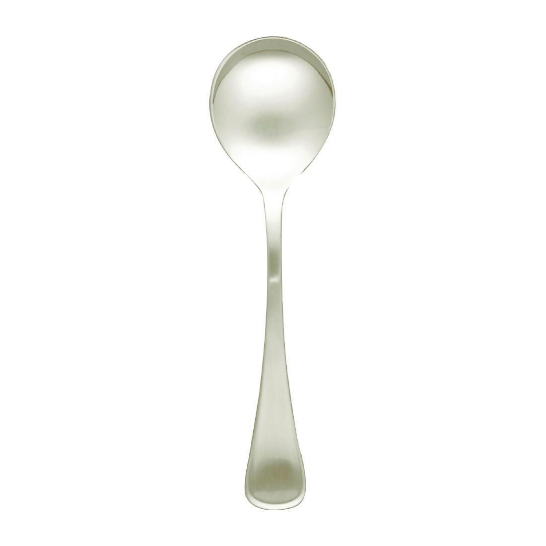 Tablekraft Elite Soup Spoons Stainless Steel 18/10 (12 Pack) • PAS-FL631