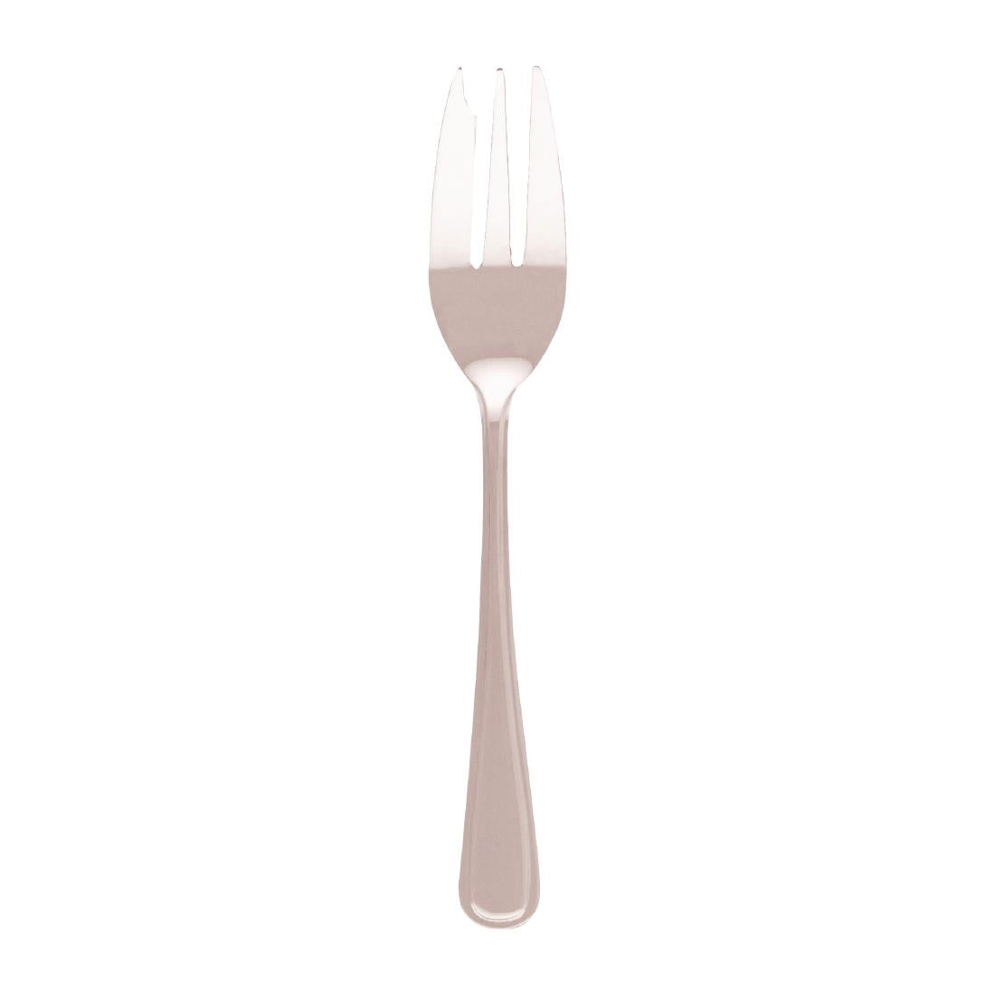 Tablekraft Melrose Cake Forks Stainless Steel 18/0 (12 Pack) (Pack of 12) • PAS-FL664