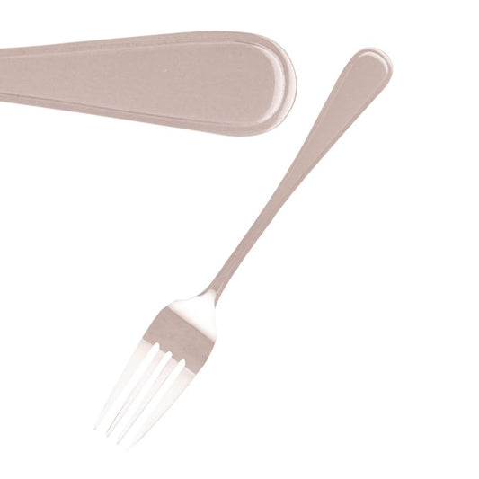 Tablekraft Melrose Dessert Forks Stainless Steel 18/0 (12 Pack) • PAS-FL666