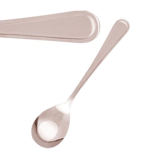 Tablekraft Melrose Fruit Spoons Stainless Steel 18/0 (12 Pack) (Pack of 12) • PAS-FL670