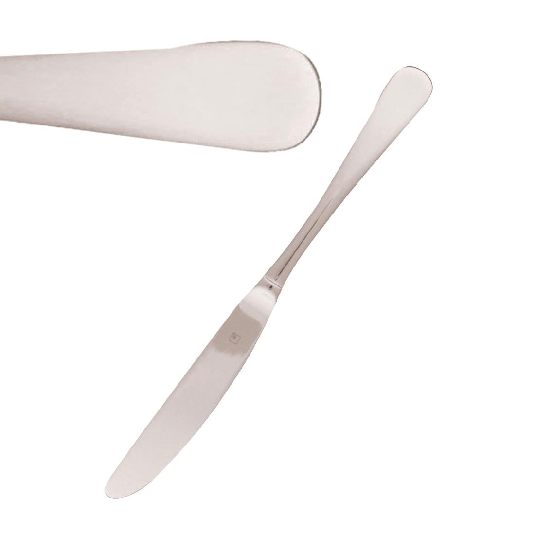 Tablekraft York Solid Table Knives (12 Pack) • PAS-FL707