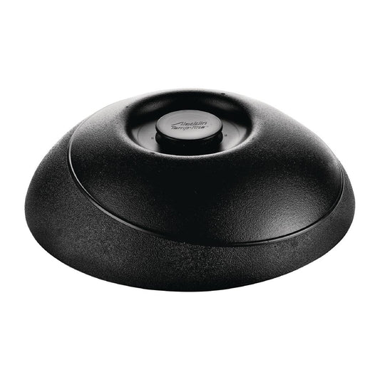 Aladdin Temp-Rite Allure Insulated Domes Black 230mm (12 Pack) • PAS-FL730