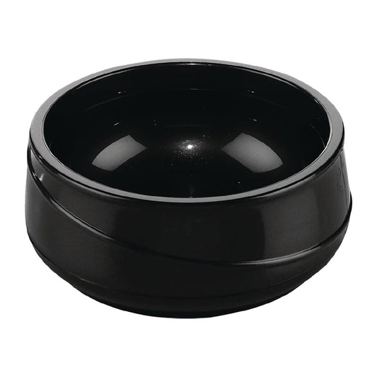 Aladdin Temp-Rite Allure Insulated Bowls Black 230ml (48 Pack) • PAS-FL745