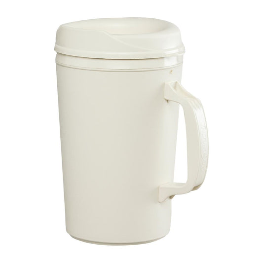 Aladdin Temp-Rite Insulated Jug with Lid Ivory 1Ltr (24 Pack) • PAS-FL768