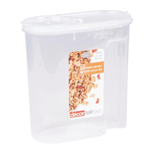 Decor TellFresh Cereal Container 3Ltr • PAS-FL781