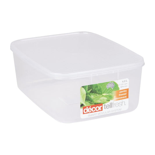 Decor TellFresh Food Storage Container 4Ltr • PAS-FL787