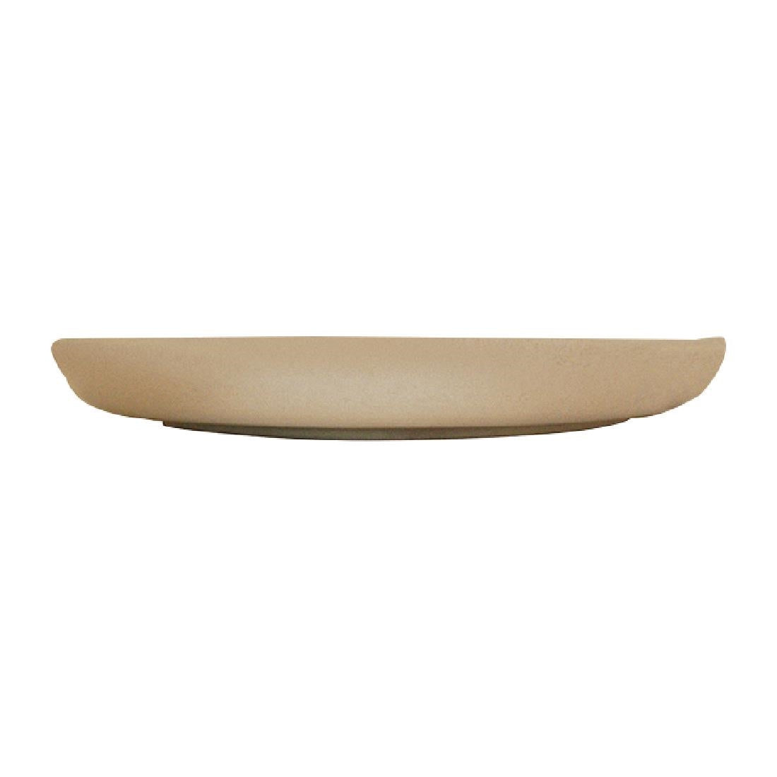 Eclipse Uno Round Plates Taupe 220mm (6 Pack) • PAS-FL797