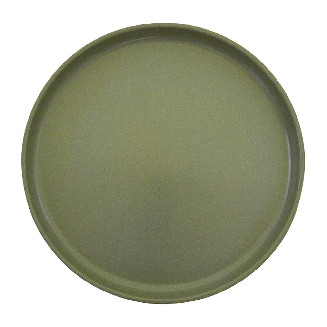 Eclipse Uno Round Plates Green 280mm (6 Pack) (Pack of 6) • PAS-FL804