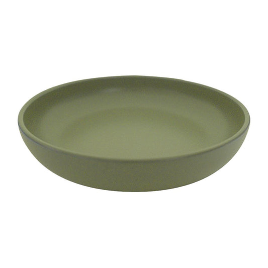 Eclipse Uno Round Bowls Green 220mm (6 Pack) (Pack of 6) • PAS-FL807