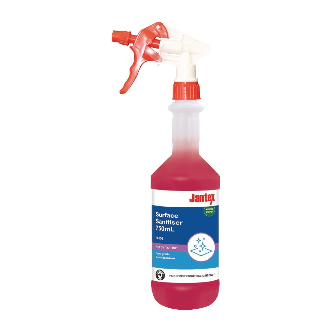 Jantex Food Grade Surface Sanitiser Ready To Use 750ml • PAS-FL856