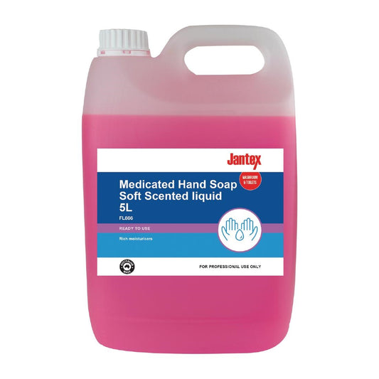 Jantex Medicated Hand Soap Soft Scent Liquid 5Ltr • PAS-FL866
