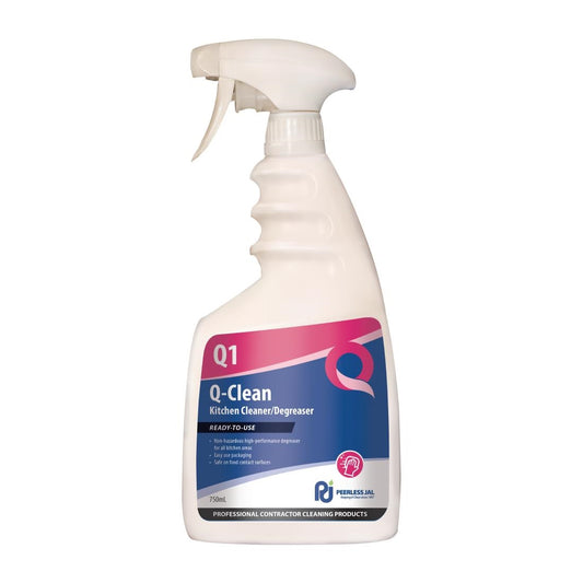 Peerless Jal Q-Clean Kitchen Cleaner & Degreaser 750ml • PAS-FL928