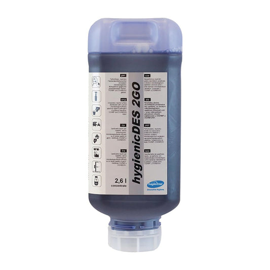 Hagleitner Hygienic DES 2GO Disinfectant 2.6Ltr (2 Pack) • PAS-FL948