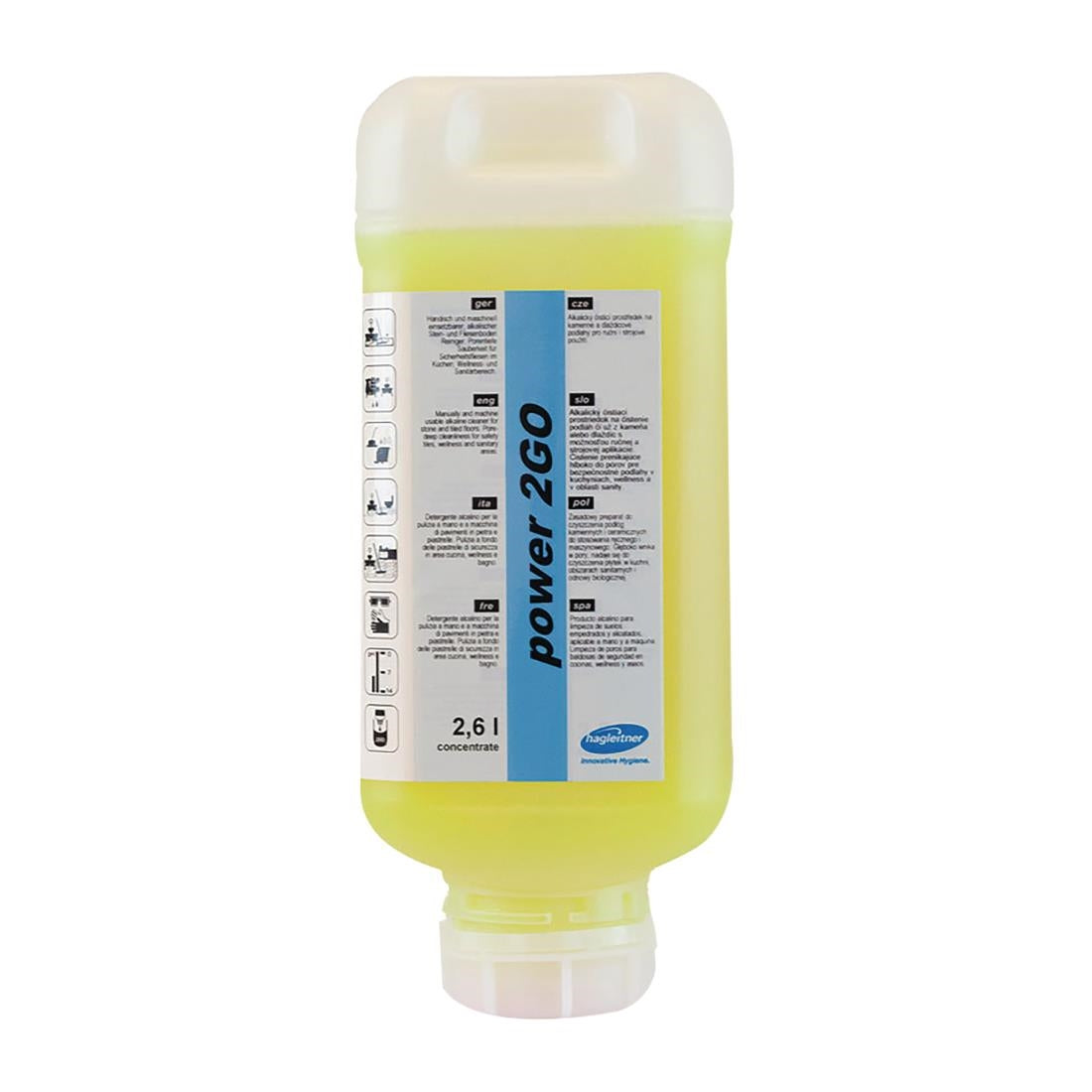 Hagleitner Power 2GO Floor Cleaner 2.6Ltr (2 Pack) • PAS-FL949
