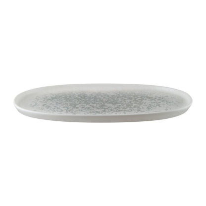 Bonna Lunar Oval Platters Ocean Blue 340x230mm (6 Pack) (Size: 340(L) x 230(W) x 18(H)mm | Vitrified Porcelain | Pack Quantity: 6) • PAS-FL969
