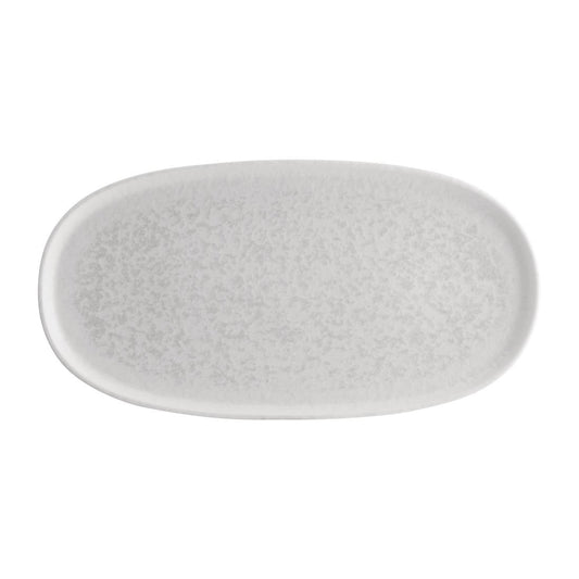 Bonna Lunar Oval Platters White 300x160mm (6 Pack) • PAS-FL978